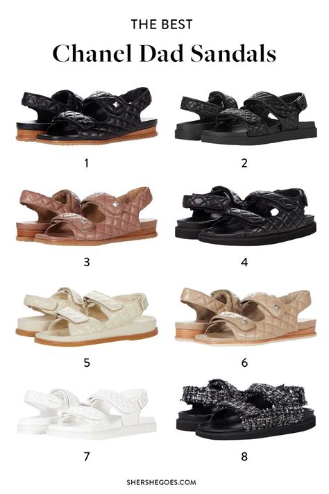 chanel dad sandals beige|chanel dad sandals 35.5.